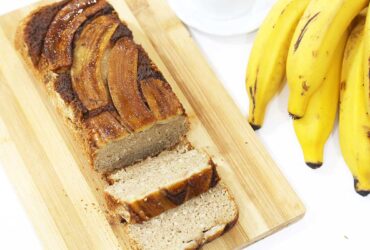 bolo de banana com coco