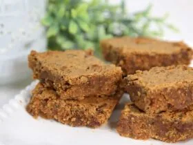 Aprenda a Fazer este Marvilhoso Brownie de Amendoim Molhadinho 6 brownie de amendoim