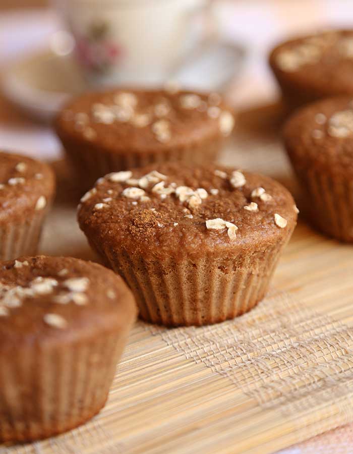 bolinho de banana com aveia