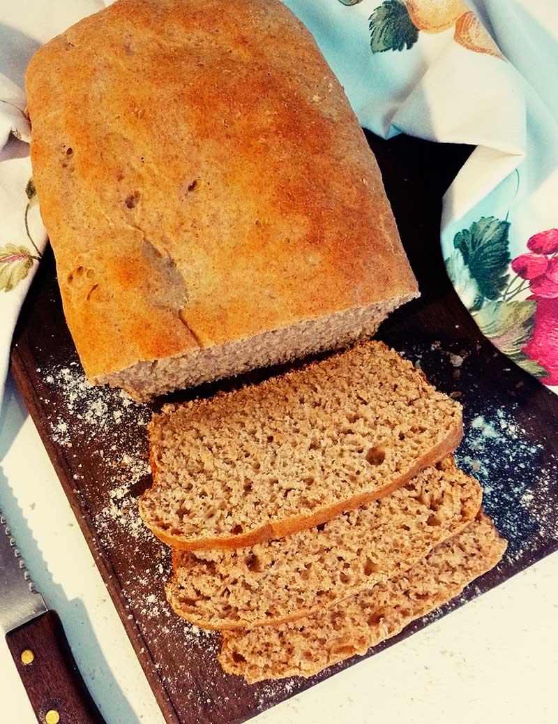 pão integral fofinho