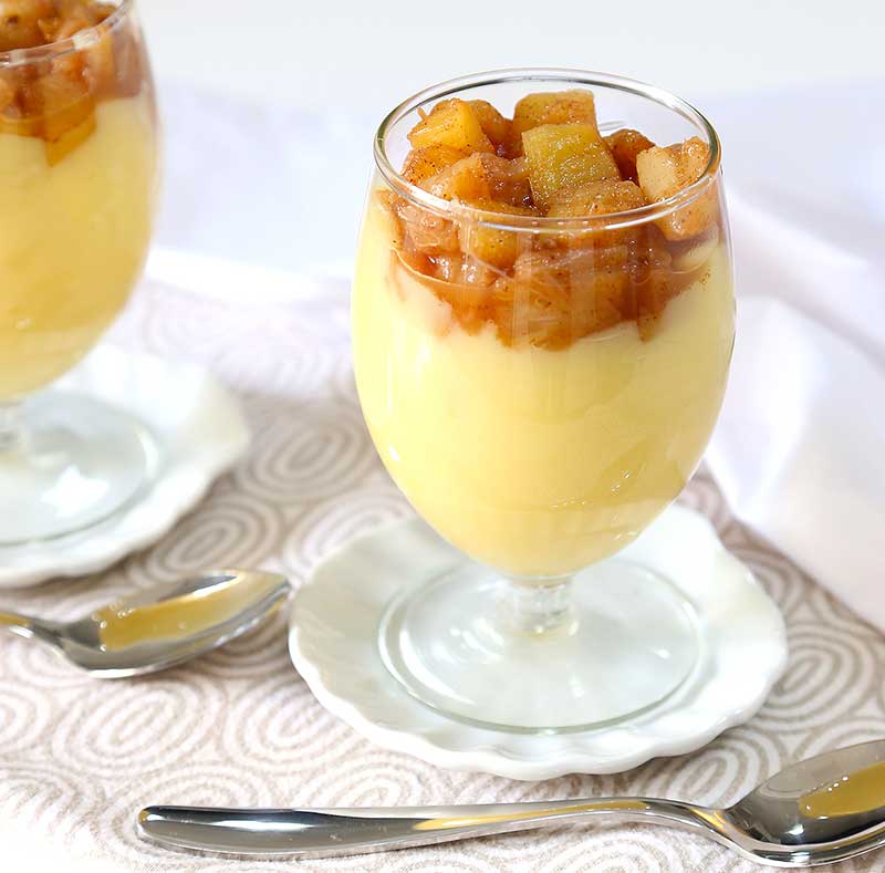 sobremesa de abacaxi