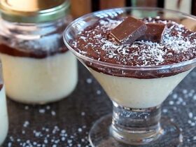 sobremesa cremosa de tapioca