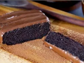 bolo de chocolate