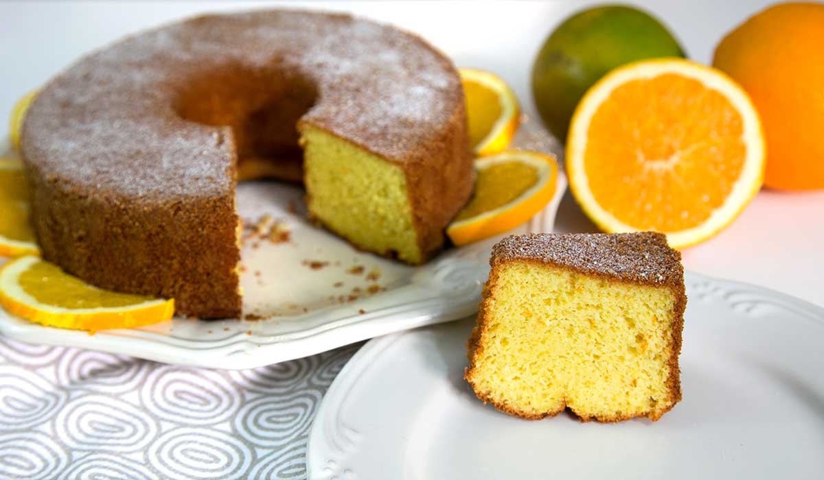 bolo de laranja
