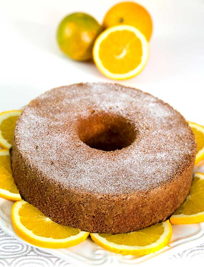 bolo de laranja