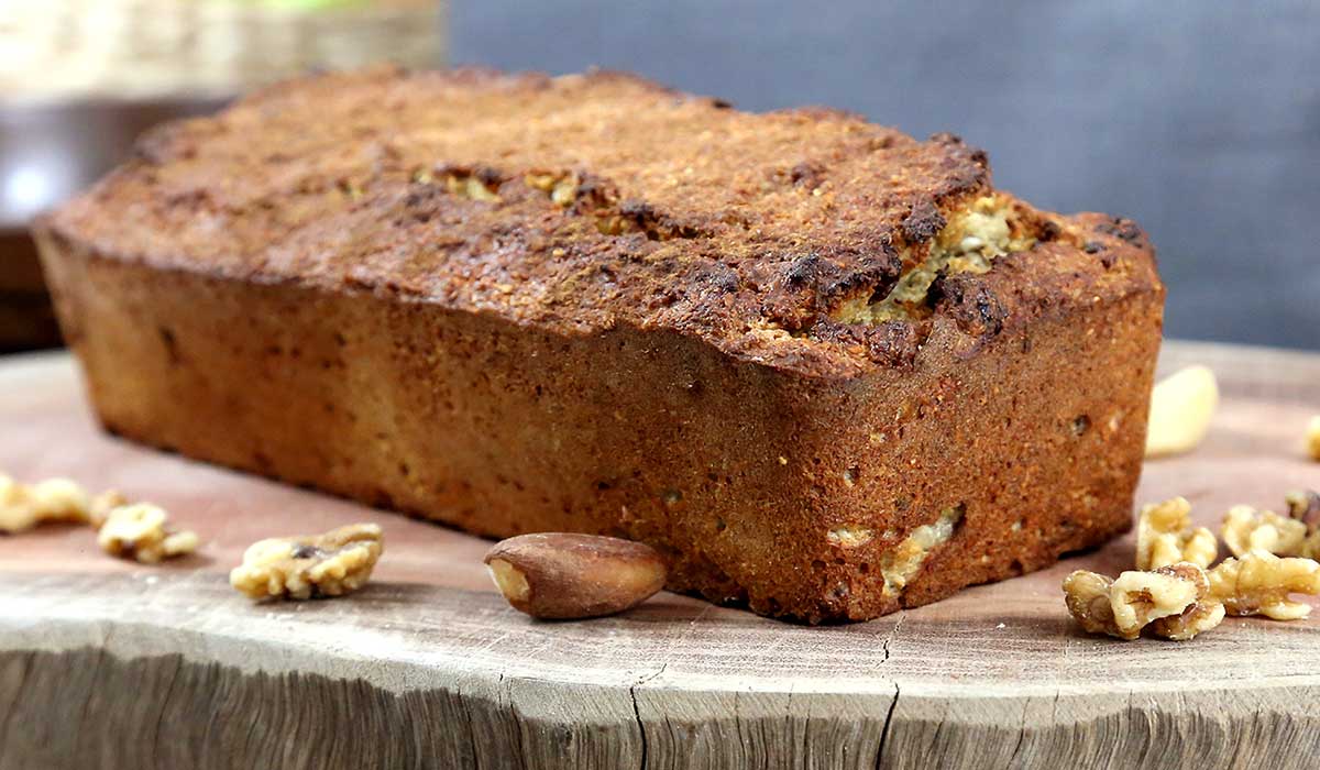 Aprenda a Fazer este Bolo de Banana Sem Açúcar e Sem Farinha de trigo 5 bolo de banana sem açúcar