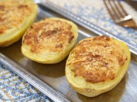 Batata recheada na airfryer