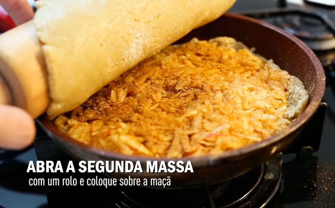 Descubra como Fazer Bolo de Maçã com Aveia Sem Forno 6 bolo de maçã