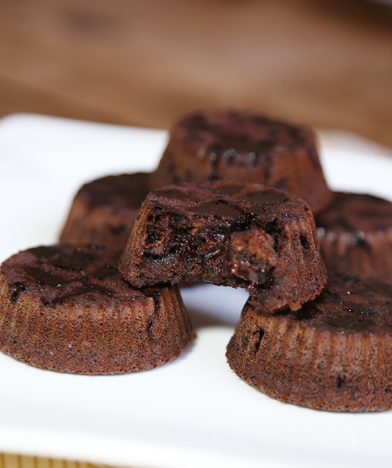 Como Fazer Cupcake de Brownie Chocolatudo e Molhadinho 5 Cupcake de Brownie