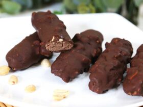 Sobremesa de chocolate irresistível com casquinha crocante e recheio gelado 58 sobremesa de chocolate