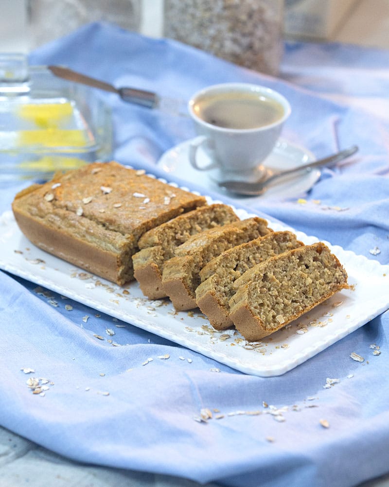 Sem Trigo e Sem Lactose: Pão de Aveia Fofinho em Poucos Minutos 5 pão de aveia fofinho