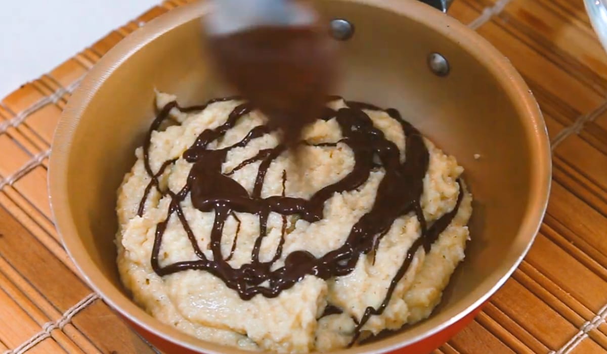 pão doce na frigideira