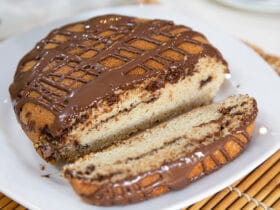 pão doce na frigideira