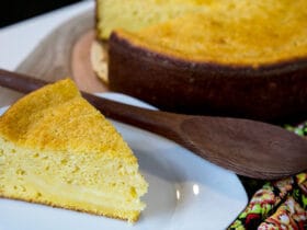 bolo de fubá cremoso