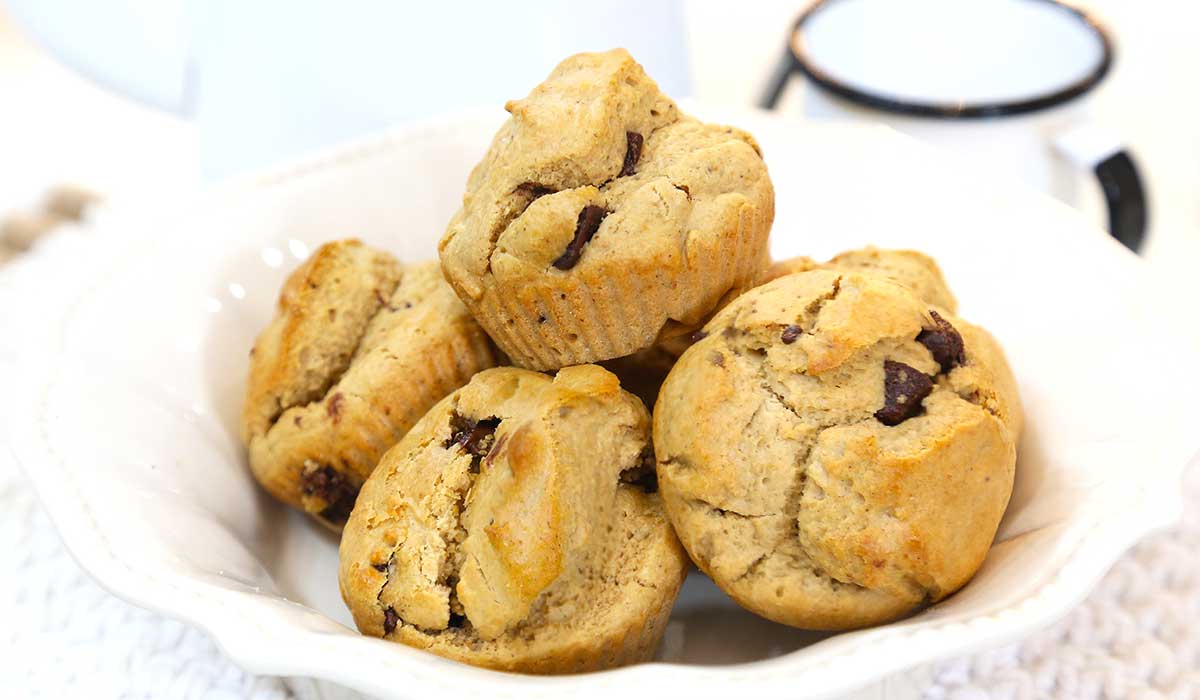 Bolinho Saudável que Substitui o Pão no Café da Manhã