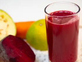 suco detox com beterraba