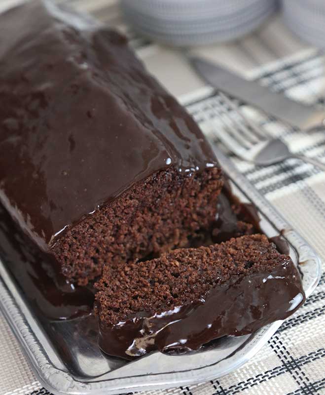 bolo de chocolate