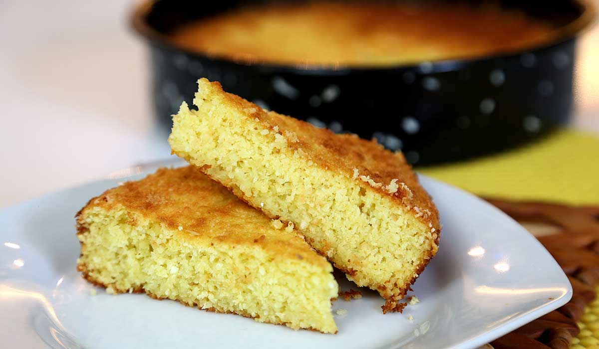 bolo de laranja molhadinho