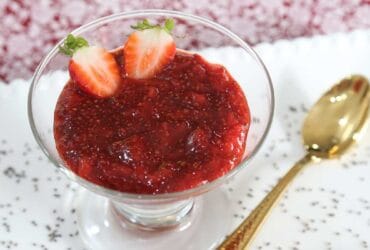 geleia de morango com chia