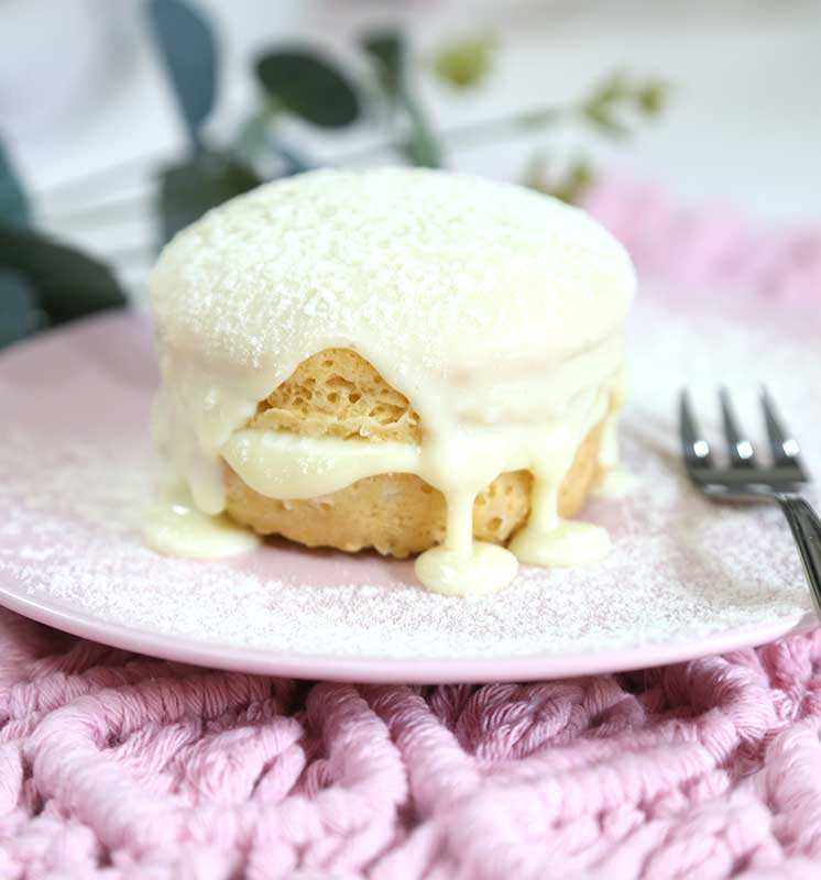 bolinho de leite em pó