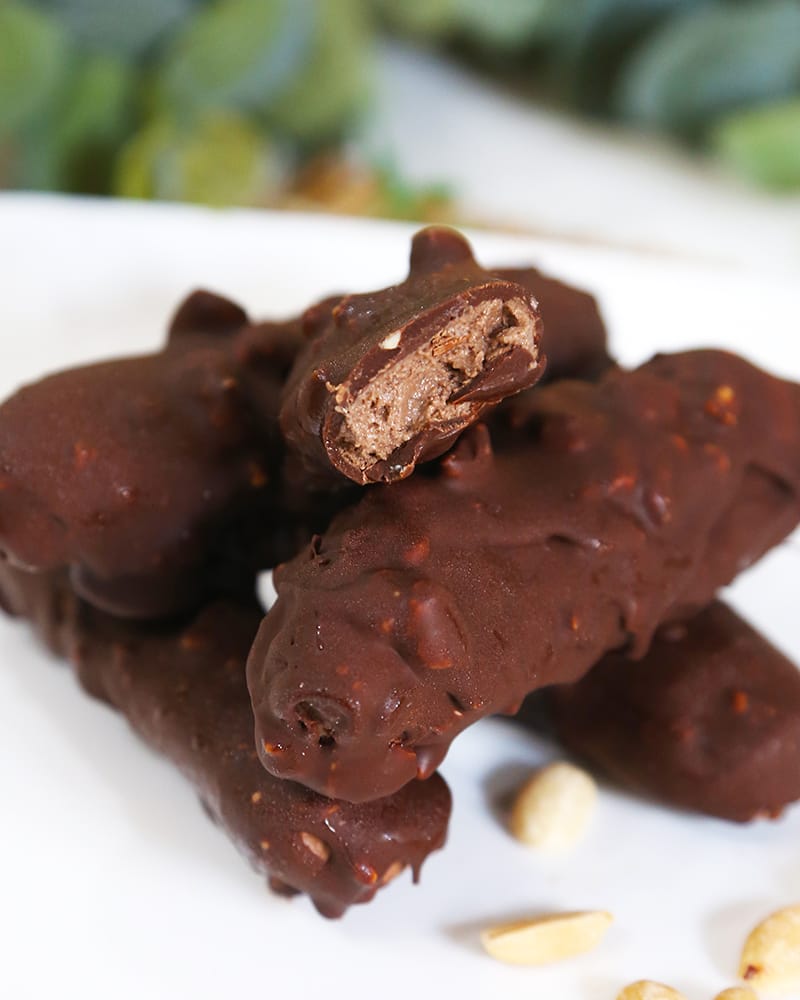 sobremesa crocante de chocolate