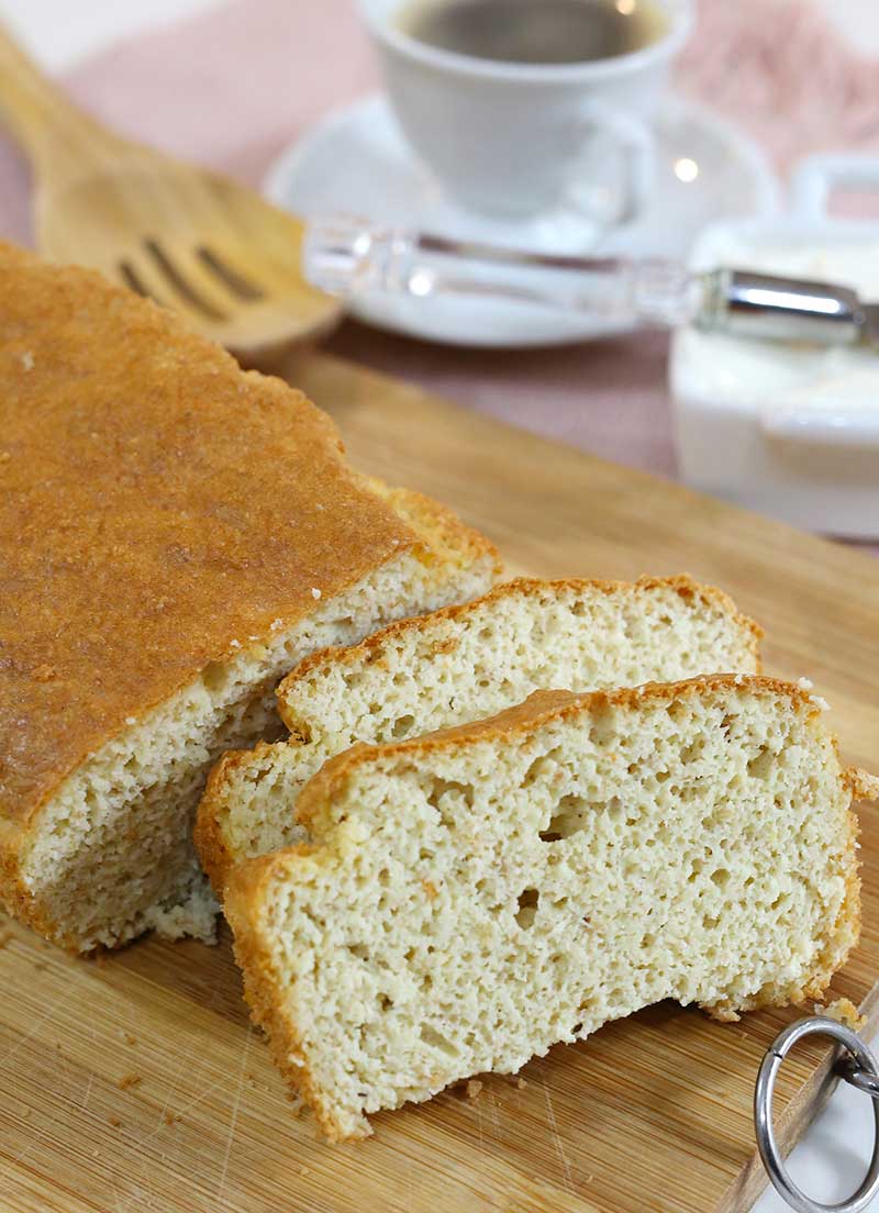 pão caseiro sem trigo