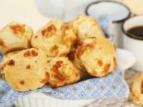 pão de queijo na airfryer