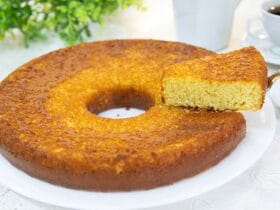 Como Fazer Bolo de Fubá Molhadinho com Creme de Leite 15 bolo de fubá molhadinho