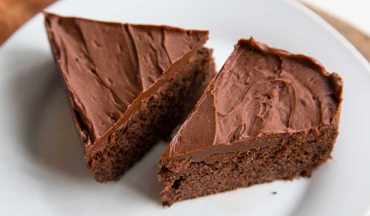 bolo mousse de chocolate