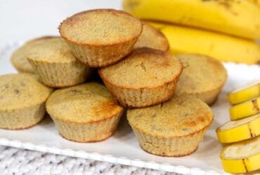 bolinho de banana sem açúcar