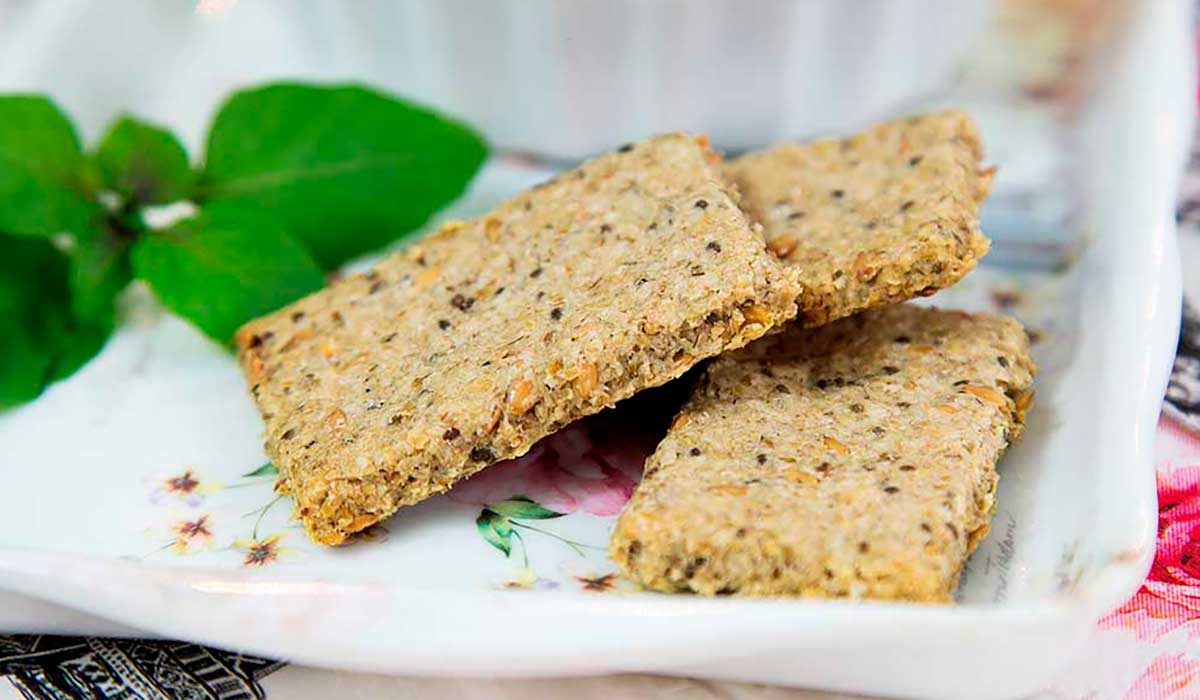 Biscoitos Cream Cracker de Aveia: Deliciosos e Crocantes