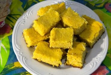 bolo pamonha de milho verde