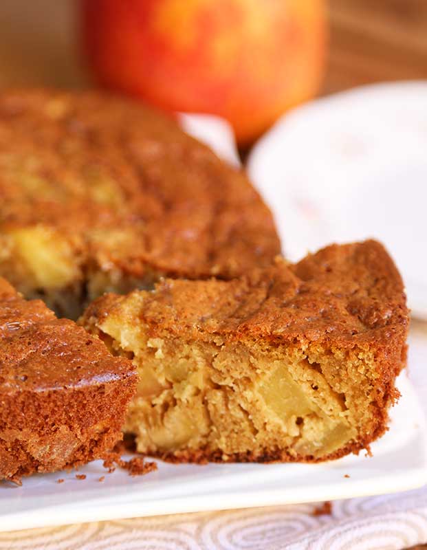 bolo fofinho de maçã