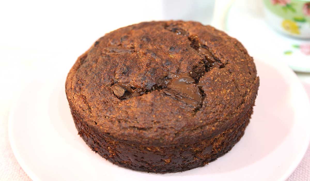 bolo de banana sem açúcar