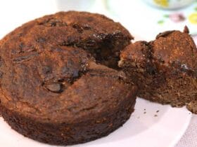 bolo de banana sem açúcar