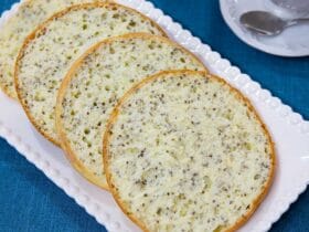 Como Fazer um Pão Sem Glúten Fofinho e Delicioso na Frigideira 3 pão sem glúten