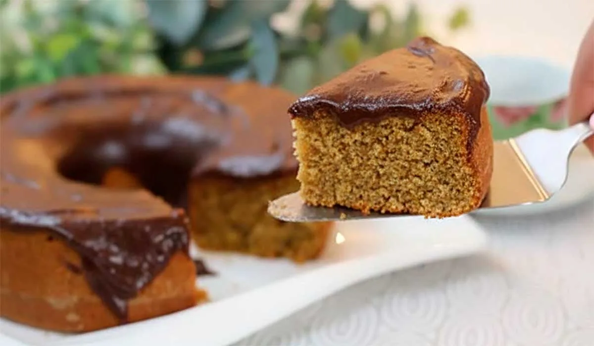 Bolo de Batata Doce Molhadinho: Sem Trigo e Sem Leite