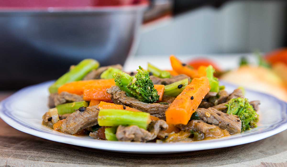 almoço rápido e saudável