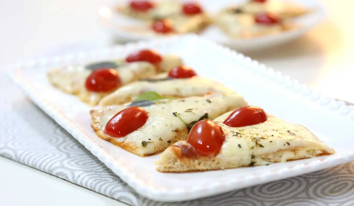 Pizza Sem Farinha Pronta em 10 Minutos