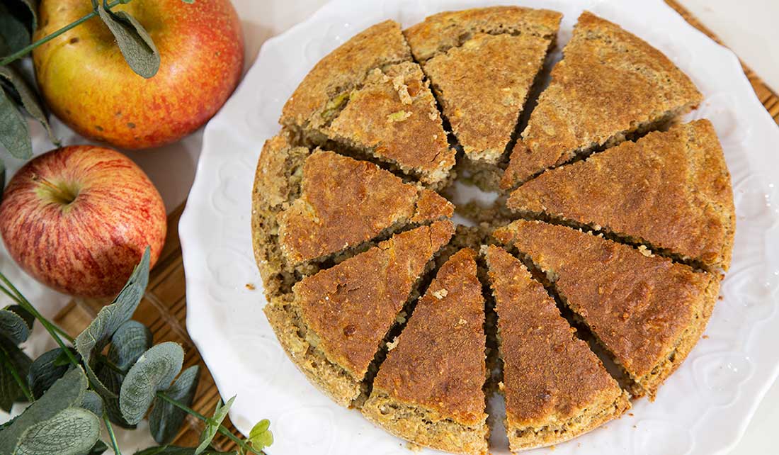 Receita de Bolo de Banana com Maçã: Sem Açúcar e Sem Leite