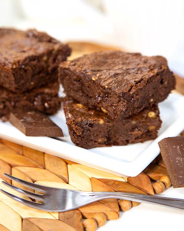 brownie fit molhadinho