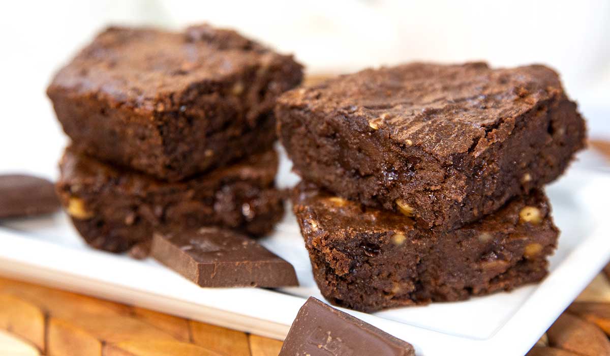 brownie fit molhadinho