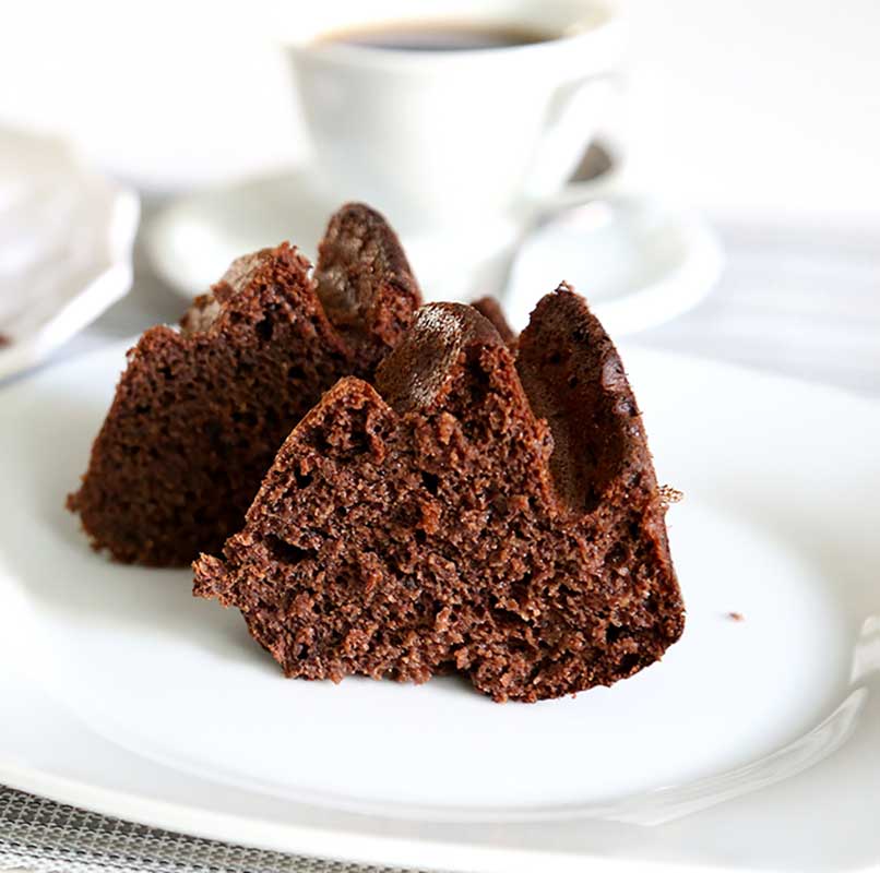 bolo de chocolate sem açúcar