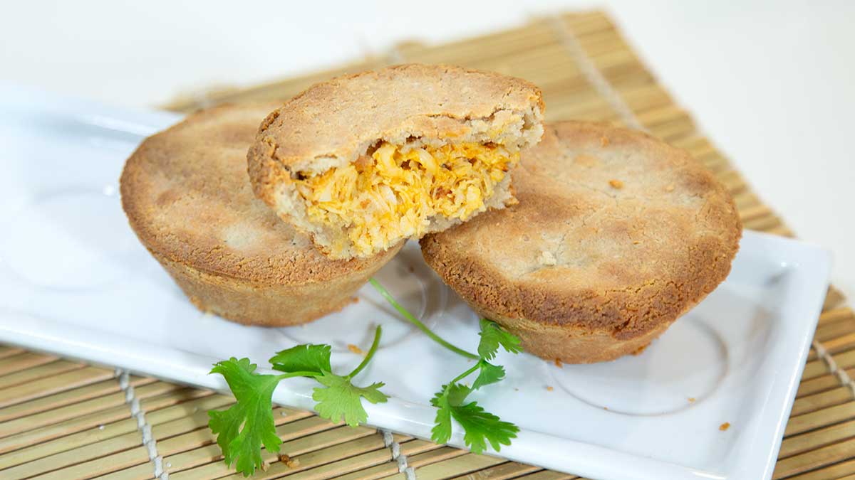 Empada de Frango Sem Trigo que Desmancha na Boca