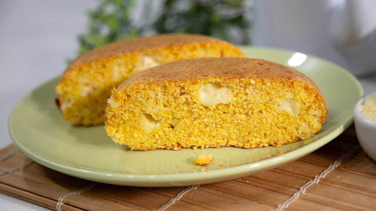 Experimente o Melhor Pão de Milho com Queijo 5 pão de milho