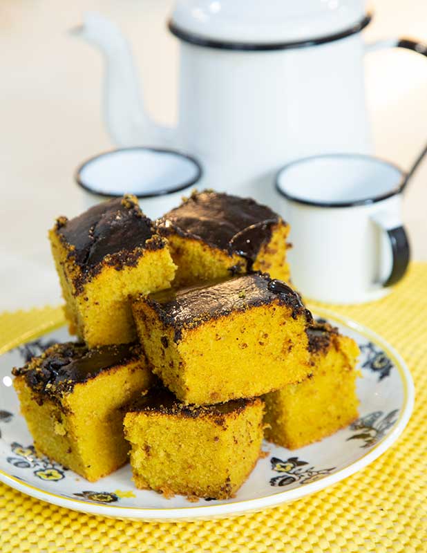 bolo de cenoura sem glúten