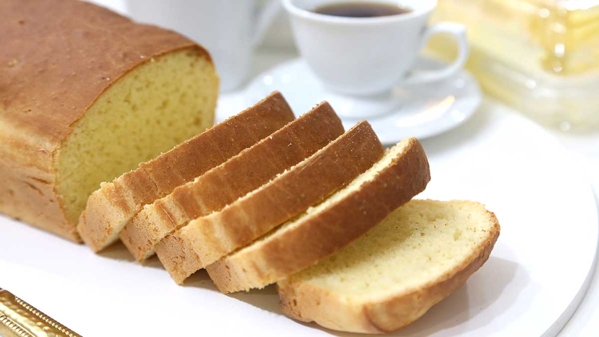 pão de forma sem glúten