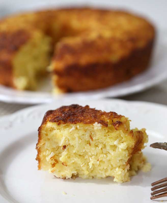 Receita de Bolo de Aipim com Coco: Delicioso e Sem Farinha 5 bolo de aipim com coco