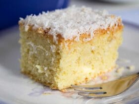 bolo de coco molhadinho