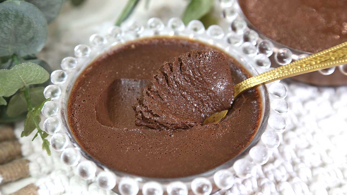 Sobremesa de Chocolate: Sem Açúcar com 4 Ingredientes 6 sobremesa de chocolate